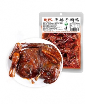 香辣手撕鸭90克锁鲜